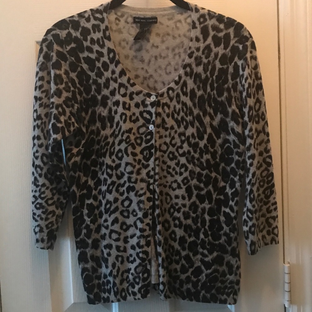 Cute Animal Print Cardigan